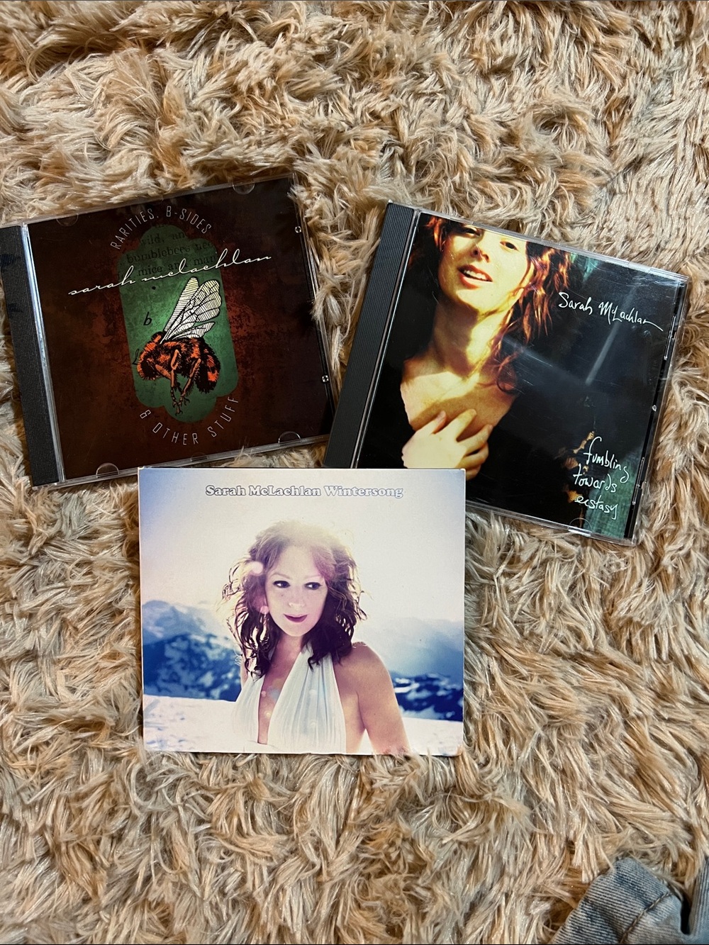 Sarah McLachlan CD Set - x3 CDs / Wintersong, Rarities B Sides, Fumbling Towards